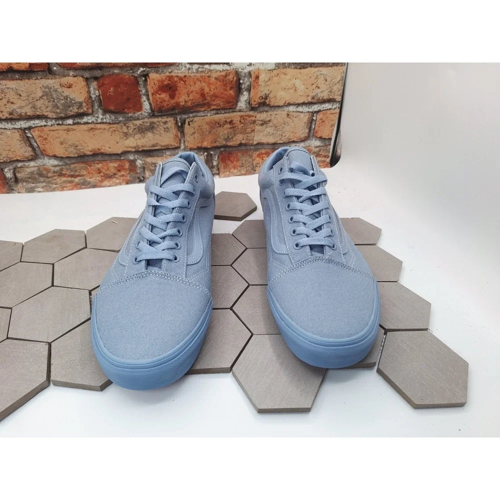 Vans Old Skool Pastel Mono Dusty Blue Monochromatic Light Unc‎ Knu Men Sz 8
